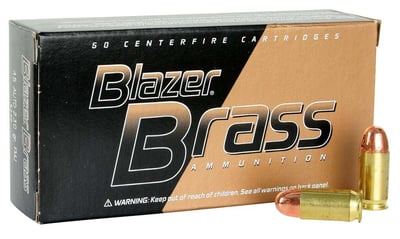 CCI 5230 Blazer Brass 45 ACP 230 gr Full Metal Jacket (FMJ) 50 Rd Box - $21.89