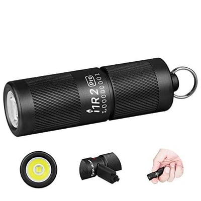 OLIGHT I1R 2 Pro Eos 180 Lumens EDC Rechargeable Keychain Flashlight, Powered by Built-in Rechargeable Battery with Type-C USB Cable, Slim Mini Handheld Light for Everyday Carry - $21.95 (Free S/H over $25)
