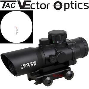 Vector Optics Talos Tactical 4x32 Compact 4X Prismatic Scope Rifle Chevron Range - $86.99 (Free S/H over $25)
