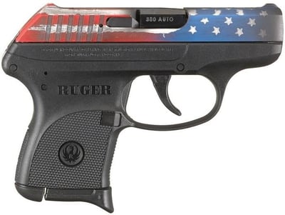 Ruger LCP .380 ACP 2.75" Barrel 6-Rounds with American Flag Slide - $216.99 ($14.99 flat rate shipping)
