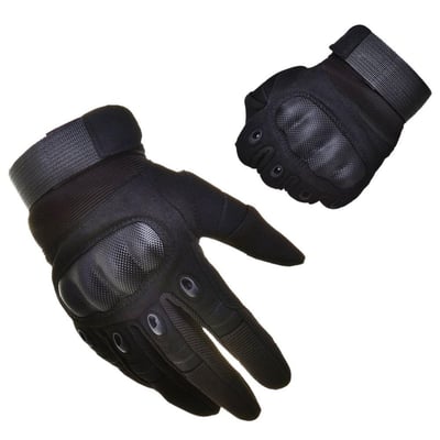 Tactical Gloves Full Fingers Hard Knuckle Military Gloves for Hunting Shooting Cycling Motorcycle Fits Men Women - $12.99 (Free S/H over $25)