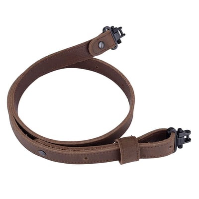 Buffalo Hide Leather Rifle Gun Sling After Code MKSQ8LYA (25% off) - $14.24 (Free S/H over $25)