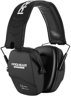 PROHEAR 016 Slim Profile Shooting Ear Protection Muffs - $17.99 (Free S/H over $25)