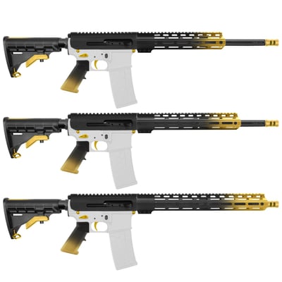 AR-15 ''GLD GRA SIDE CHARGING EDITION'' carbine kit - $399.99  (Free Shipping)