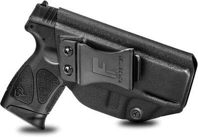 Forcenter IWB Kydex Holster Compatible with Glock 17,19,19X,26,32,42,43,44,45 Gen (1-5) Pistol Right Hand Draw Adjustable Cant &Tension - $11.19 After Code “CGLTYLFW” + FREE Shipping