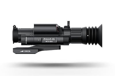 DNT ZULUS HD V2 5-20X Night Vision Riflescope with IR Torch, LRF and Ballistic Calculator - $776.99 