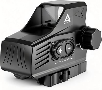 GLORYFIRE Holographic Sight 1x Magnification Red Dot 2 MOA Reticle Laser Diffraction Optical System Picatinny Mount IPX8 Waterproof(Use code EBBZUKCY) - $259.99 + FREE Shipping