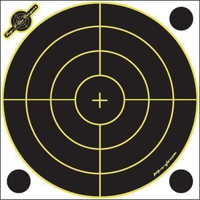 (100) Pop-N-Glo 6 Inch Diameter Shooting Targets - $22.49 shipped after coupon ""