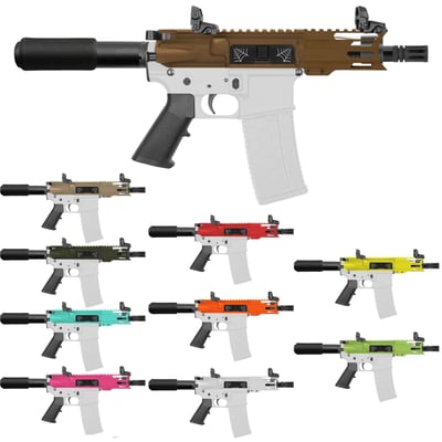 AR-15 .223/5.56 5" Barrel 4" Handguard M Lok ''FALCON'' Pistol Kit - $289.99  (Free Shipping)