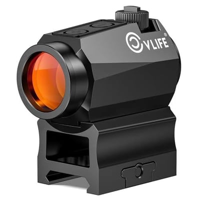 CVLIFE JackalHowl Red Dot Motion Awake 2 MOA 10 Brightness Settings IPX7 Waterproof for Picatinny Rail Absolute Co-Witness - $41.38 w/code "ARDCUL6C" + 10% Prime (Free S/H over $25)