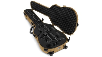 Savior Equipment Ultimate Guitar Single Rifle Case 45in H x 17in L x 5in Black / Dark FDE / Gray - $149.99