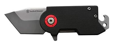 S&W Benji 2.5" High Carbon S.S. Folding Keychain Knife 1.75" Modified Tanto Blade & G10 Handle - $13.59  + FREE Shipping