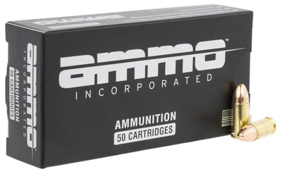 Ammo Inc 9mm 135gr FMJ Ammunition 50 Rounds - $10.99