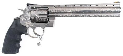  COLT Anaconda 44 Rem Mag 8" 6rd Custom Scroll Engraving / Rubber Grips - $1899.99