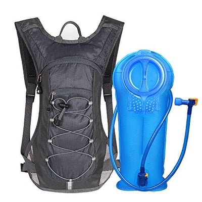 Unigear Hydration Pack Backpack with 70 oz 2L Water Bladder for Running, Hiking, Cycling, Climbing, Camping, Biking (Gray) - $23.89 (Free S/H over $25)