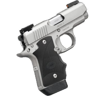 Kimber Micro 9 Stainless DN Pistol 9mm 3.15 in Barrel, Satin Silver Finish - $599.99 (Free S/H on Firearms)