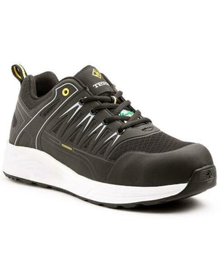 Terra Men's Black/White Rebound Slip Resistant Athletic Sneaker Composite Toe - $29.99 (Free S/H)