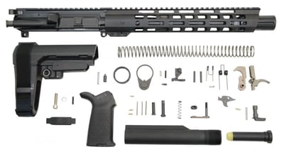 PSA 10.5" Pistol-Length 300AAC Blackout 1/8 Nitride 12" Slant M-Lok MOE EPT SBA3 Pistol Kit - $479.99 + Free Shipping 
