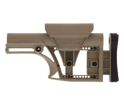 Luth-AR, MBA-1 Fixed Stock, for AR-15 & AR-10 Rifle Length A2 Buffer Tube - FDE - LUTHMBA-1F - $89.95 (Add To Cart) 