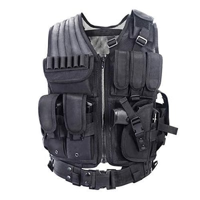 YAKEDA Tactical Vest Outdoor Ultra-Light Breathable 600D Encryption Polyester (8 Colors) - $39.99 (Free S/H over $25)