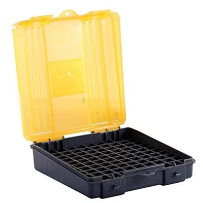 Plano 100-Count Handgun Ammo Case Durable Flip-Lid Plastic Case for Convenient Ammo Storage for .45, .40 & 10mm - $5.94 + FREE Shipping
