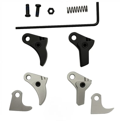 Dogwood Armory Aluminum G Spot V2 Forced Reset Trigger - Black/Curved - $69.95 (FREE Shipping over $50)
