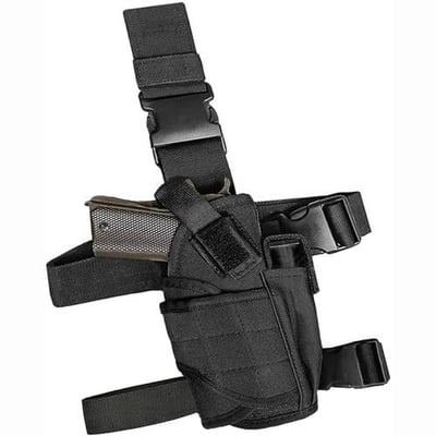 Drop Leg Holster, Tactical Thigh Pistol Gun Holster, Adjustable Tactical Nylon Holster (Black (Right)) - $9.99 + FREE Shipping