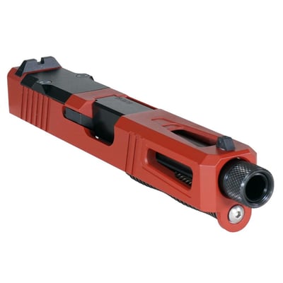 DTT Mercury Precision Complete Slide for 9mm Glock 19 Gen 1-3 - Red Crimson Cerakote Slide - $209.99 (FREE S/H)