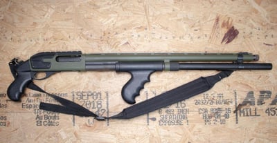 Remington 870 Super Magnum 12 Gauge Police Trade-In Shotgun with OD Cerakote Finish - $449.99 (Free S/H on Firearms)