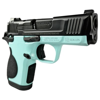 Smith & Wesson CSX 9mm 3.1" Barrel Tiffany Blue 10rd/12rd Magazines - $564.99