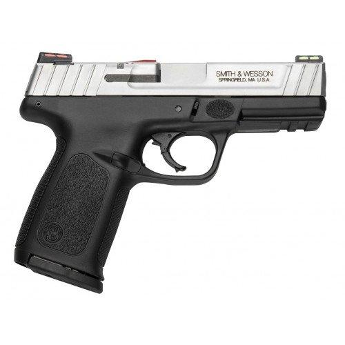 Smith & Wesson SD40 VE Handgun Stainless/Black 40 S&W 4" 10 rd - $322.99 ($9.99 S/H on Firearms / $12.99 Flat Rate S/H on ammo)