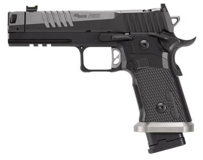 Sig Sauer P211 GTO Full Size 9mm 4.40" 23rd Pistol, MACH3D Compensator, Optic Ready, Black - $2158 