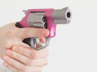 Charter Arms Undercover Lite Pink Lady Revolver .38 SP 2in 5rd Stainless Pink DAO - $319.39