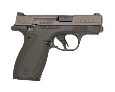 Smith & Wesson Bodyguard 2.0 .380 Auto Pistol, 2.75" Barrel, 1x 10rd/1x 12rd Magazines, OD Green/FDE - $424.99 (Free S/H)