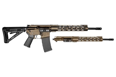 Diamondback DB15 5.56 Nato FDE Rifle Combo with Additional Complete Upper in 300 Blackout - $779.99 (Free S/H on Firearms)