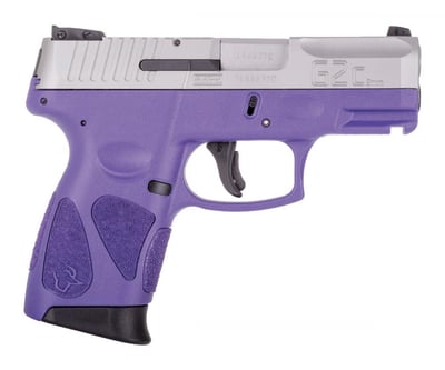 Taurus G2C 9mm 3.26" 12Rd Stainless Steel / Dark Purple - $245.84 (Free S/H on Firearms)