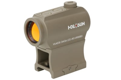 Holosun Micro Reflex Sight Red 2 MOA Dot FDE - $119.99 Shipped 
