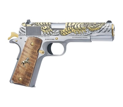Colt 1911 "Untamed Series Luchando Tigre" .38 Super 5" 9rd Pistol, Limited Edition, 1 of 200 - $2499.99 