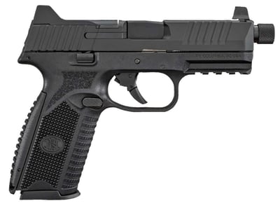 FN 509 Tactical 9mm Luger 4.50" 10+1 Black Black Interchangeable Backstrap Grip Threaded Barrel - $785.41 (add to cart to get this price)