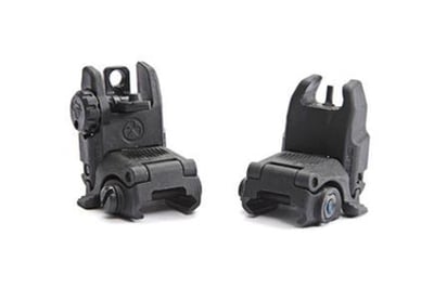 MagPul MBUS Gen 2 Front & Rear Backup Sight Set - Black (Bulk Packaging) - $69.95