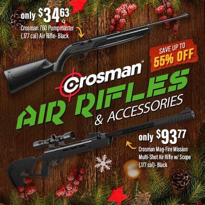 Crosman Air Rifles Discounted from $24.99 (Free S/H over $25)