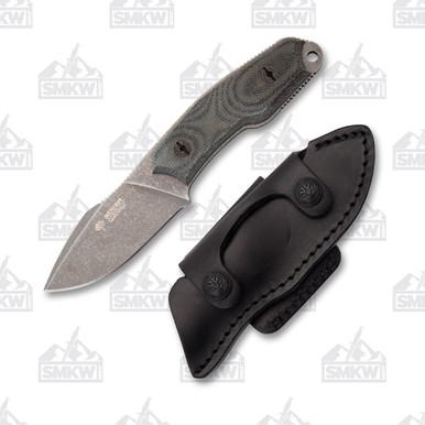 Boker Arbolito Fixed Blade Knife 2.95in Plain Edge El Heroe Micarta - $86 (Free S/H over $95, excl. Ammo, Flamm.)