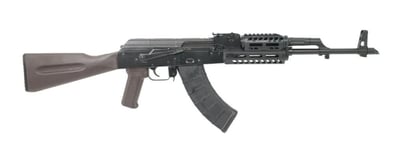 PSA AK-47 GF3 Forged Classic Polymer Rifle with JL Billet Rail, Plum - $739.99 