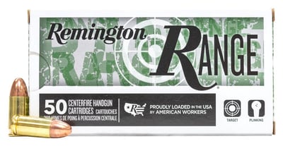 Remington 9mm 115 gr FMJ Range 1000Rnd (20 boxes) - $259.8