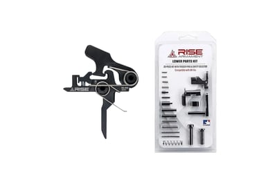 Rise Armament Combo Kit - RA-100F Flat Two-Stage Trigger w/12003 Lower Parts Kit - $109.95 