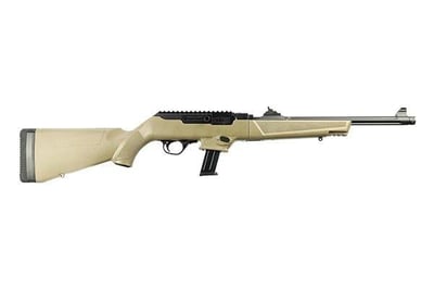 Ruger PC Carbine Flat Dark Earth 9mm 16.12" Barrel 17-Rounds Threaded - $799.99 ($9.99 S/H on Firearms / $12.99 Flat Rate S/H on ammo)