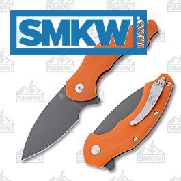 Kizer Roach Gray N690 Stainless Steel Blade Orange G-10 Handle - $81 (Free S/H over $75, excl. ammo)