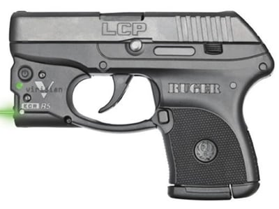 Ruger LCP 380 ACP Viridian Green Laser 2.75in Pistol 6 Rd Blued - $299.99 (Free S/H on Firearms)