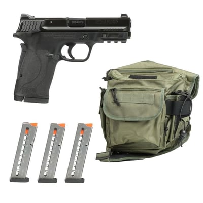 S&W M&P380 Shield EZ .380 ACP 3.7" 8rd Pistol w/ (4) 8rd Mags Bundle - 14153 - $379.99 