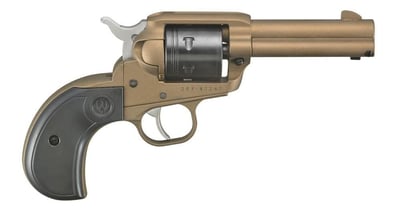  Ruger Wrangler 3.75" .22 LR Revolver With Birdshead Grips, Bronze - 2017 - $149.99 